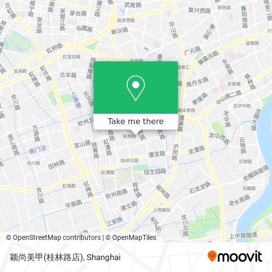 颖尚美甲(桂林路店) map