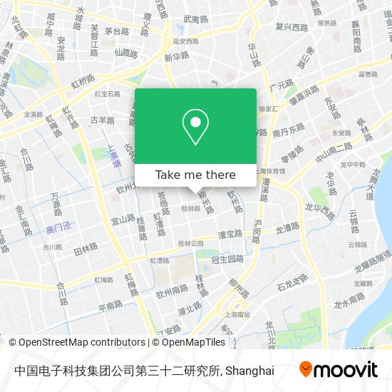 中国电子科技集团公司第三十二研究所 map