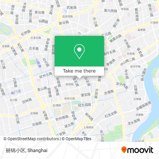 丽锦小区 map