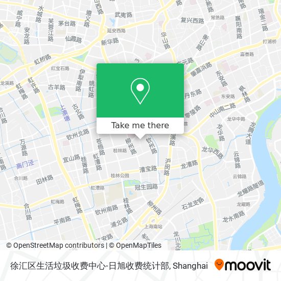 徐汇区生活垃圾收费中心-日旭收费统计部 map