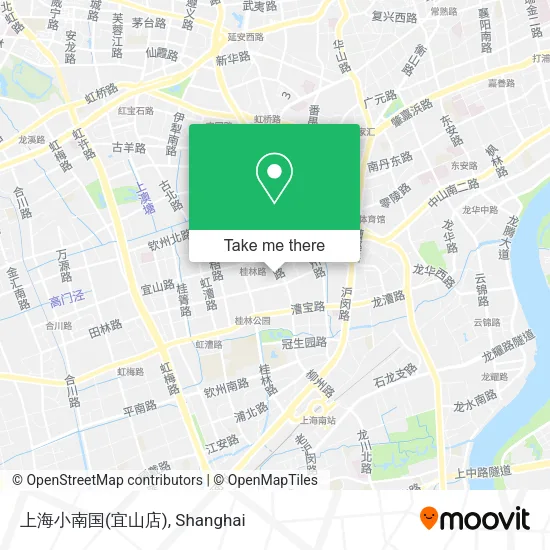 上海小南国(宜山店) map