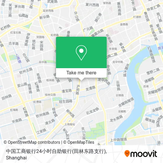 中国工商银行24小时自助银行(田林东路支行) map