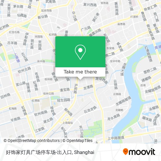好饰家灯具广场停车场-出入口 map