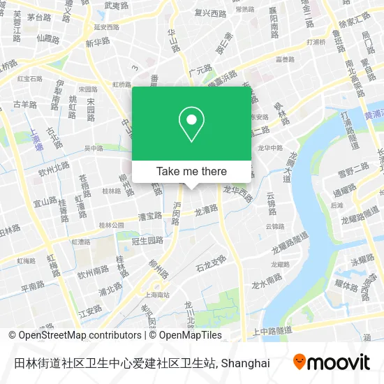 田林街道社区卫生中心爱建社区卫生站 map
