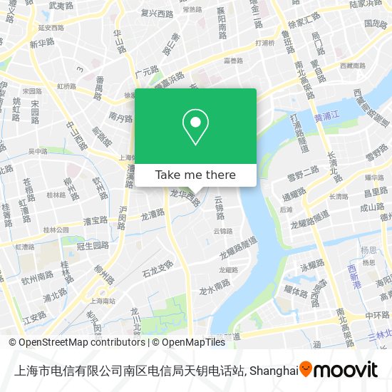 上海市电信有限公司南区电信局天钥电话站 map