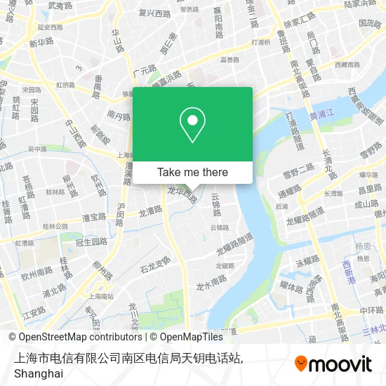 上海市电信有限公司南区电信局天钥电话站 map