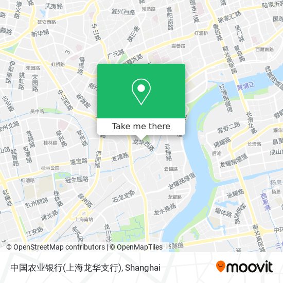 中国农业银行(上海龙华支行) map