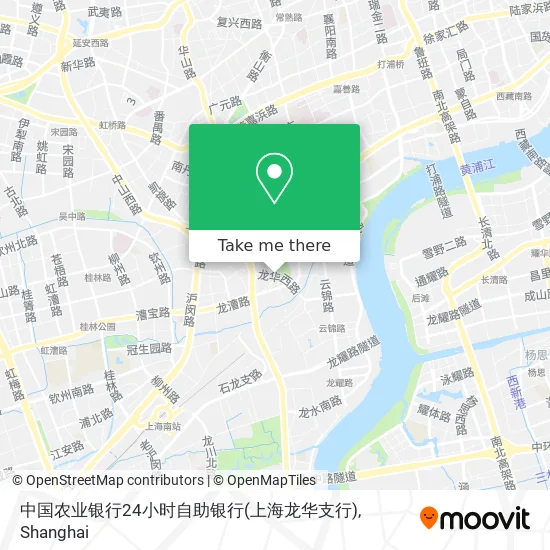中国农业银行24小时自助银行(上海龙华支行) map