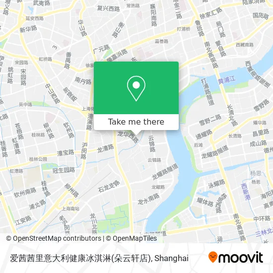 爱茜茜里意大利健康冰淇淋(朵云轩店) map