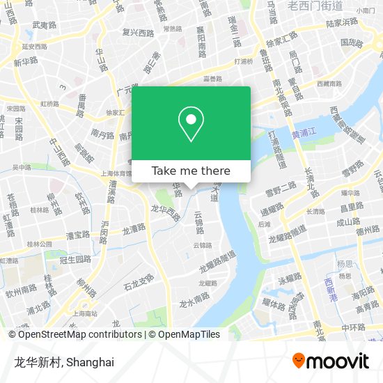 龙华新村 map