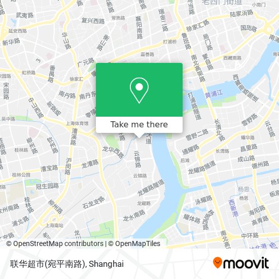 联华超市(宛平南路) map