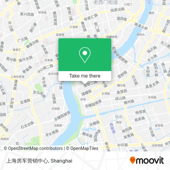 上海房车营销中心 map