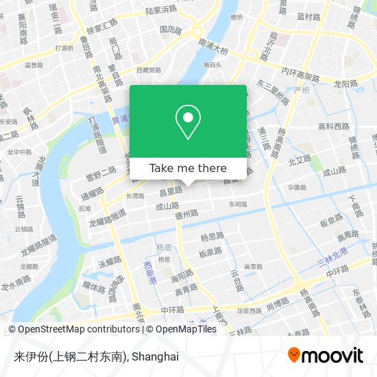 来伊份(上钢二村东南) map