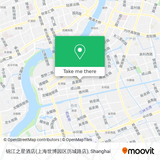 锦江之星酒店(上海世博园区历城路店) map