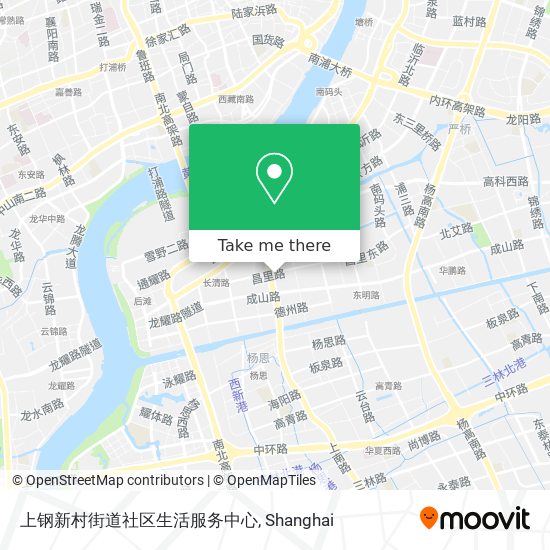 上钢新村街道社区生活服务中心 map