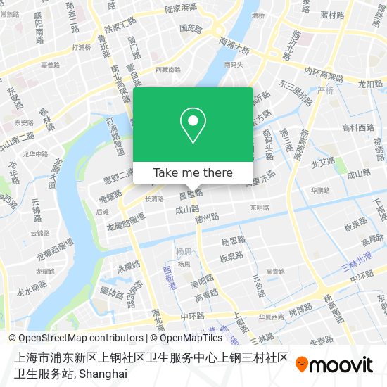 上海市浦东新区上钢社区卫生服务中心上钢三村社区卫生服务站 map
