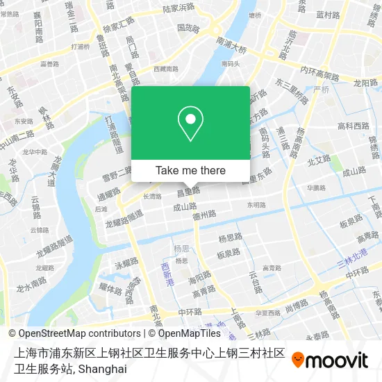 上海市浦东新区上钢社区卫生服务中心上钢三村社区卫生服务站 map