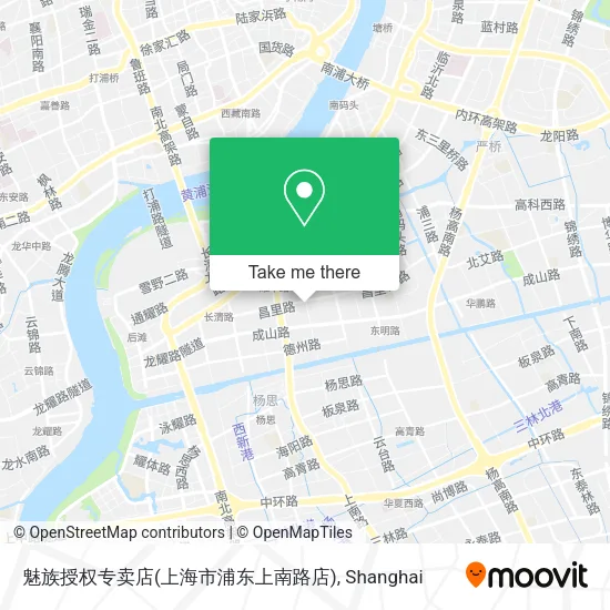 魅族授权专卖店(上海市浦东上南路店) map