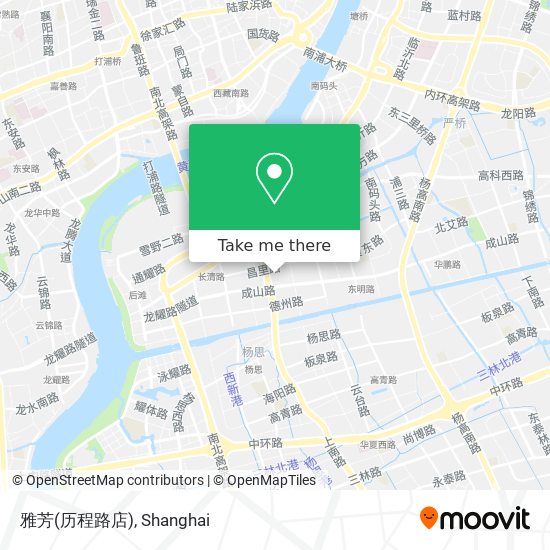 雅芳(历程路店) map