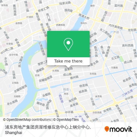 浦东房地产集团房屋维修应急中心上钢分中心 map