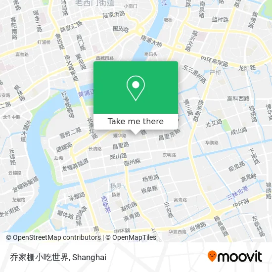 乔家栅小吃世界 map
