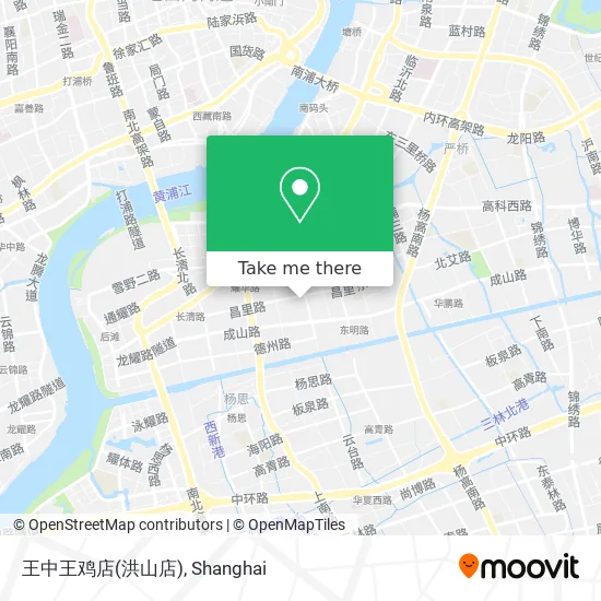 王中王鸡店(洪山店) map