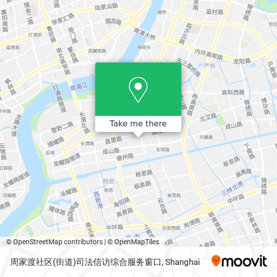 周家渡社区(街道)司法信访综合服务窗口 map