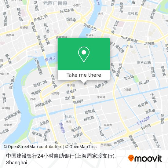中国建设银行24小时自助银行(上海周家渡支行) map