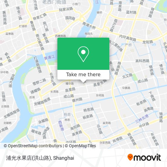浦光水果店(洪山路) map