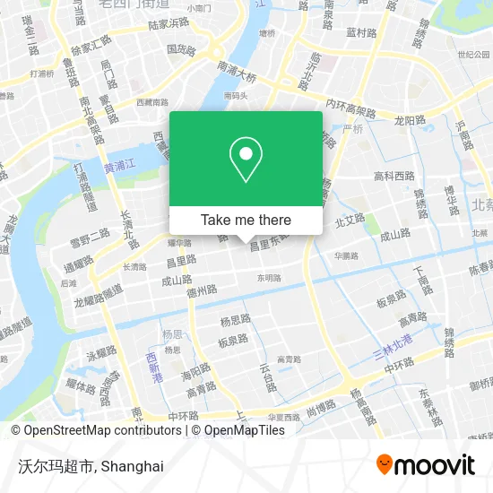 沃尔玛超市 map