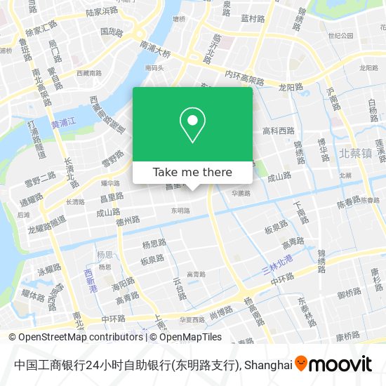 中国工商银行24小时自助银行(东明路支行) map