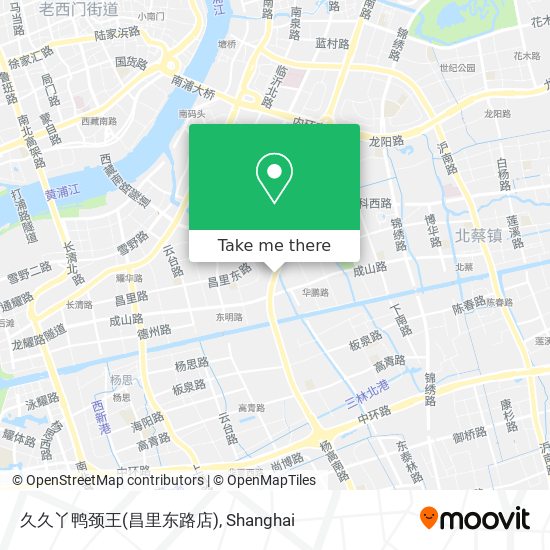 久久丫鸭颈王(昌里东路店) map