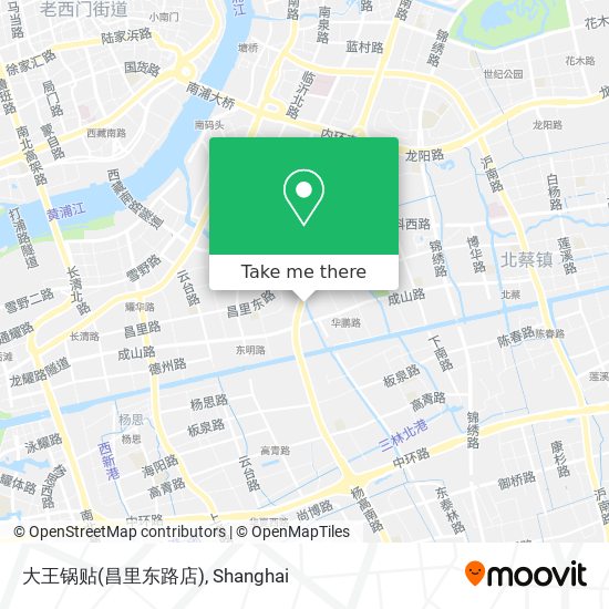 大王锅贴(昌里东路店) map