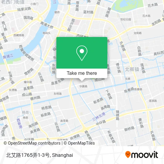 北艾路1765弄1-3号 map