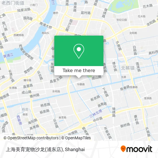 上海美育宠物沙龙(浦东店) map
