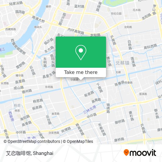 艾恋咖啡馆 map