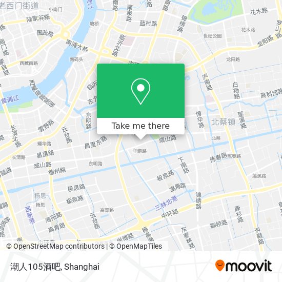 潮人105酒吧 map