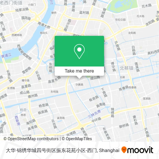 大华·锦绣华城四号街区振东花苑小区-西门 map