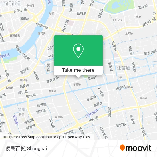 便民百货 map