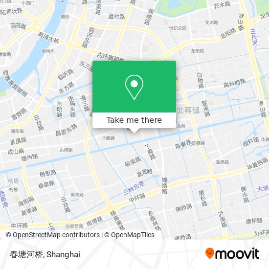 春塘河桥 map