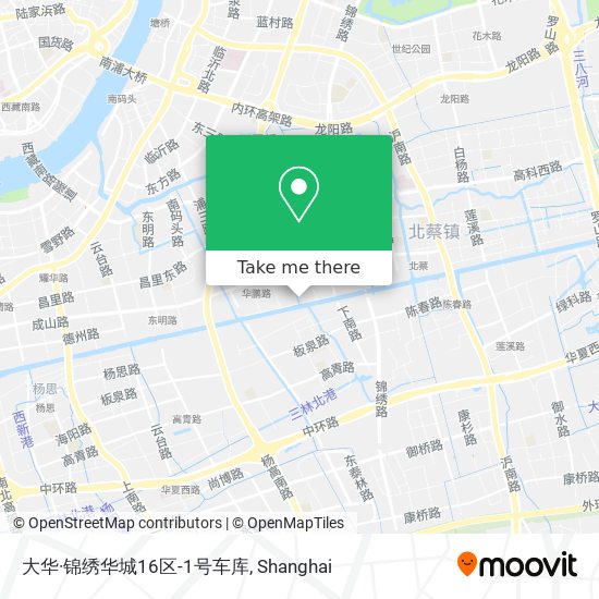 大华·锦绣华城16区-1号车库 map