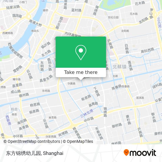 东方锦绣幼儿园 map
