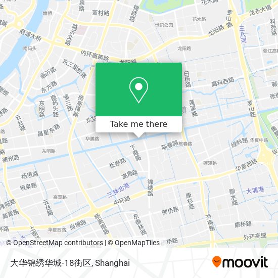 大华锦绣华城-18街区 map