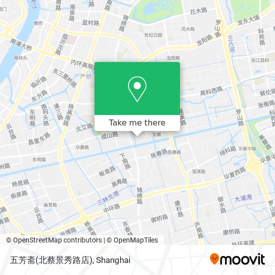 五芳斋(北蔡景秀路店) map