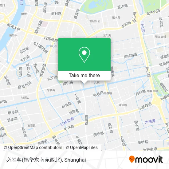 必胜客(锦华东南苑西北) map