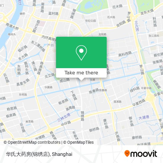 华氏大药房(锦绣店) map