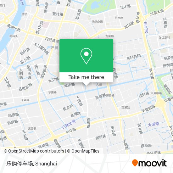 乐购停车场 map