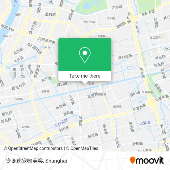 宠宠熊宠物美容 map