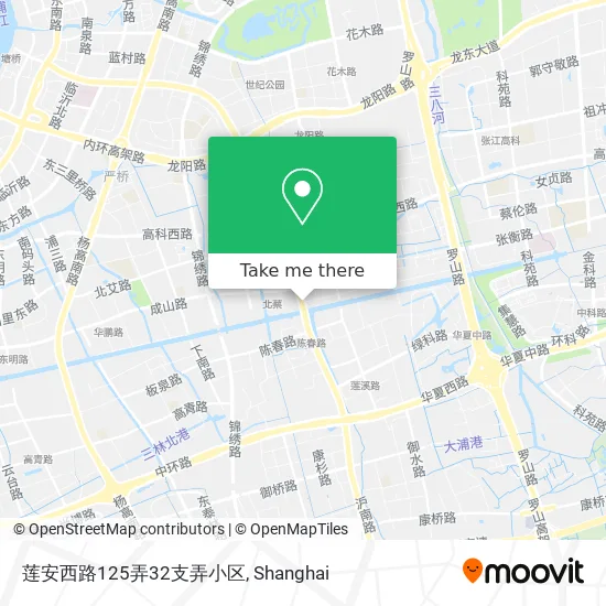 莲安西路125弄32支弄小区 map