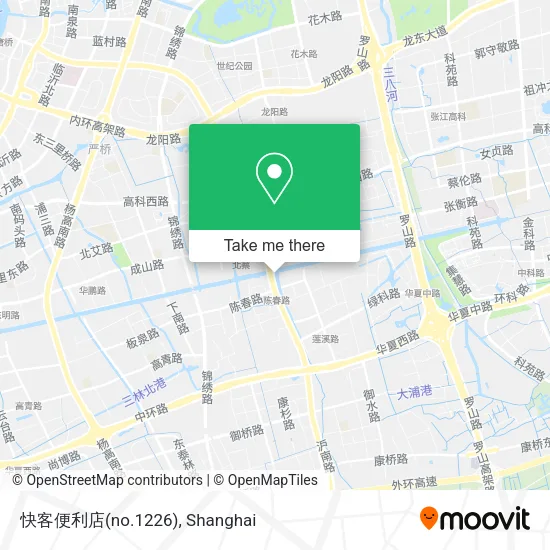 快客便利店(no.1226) map